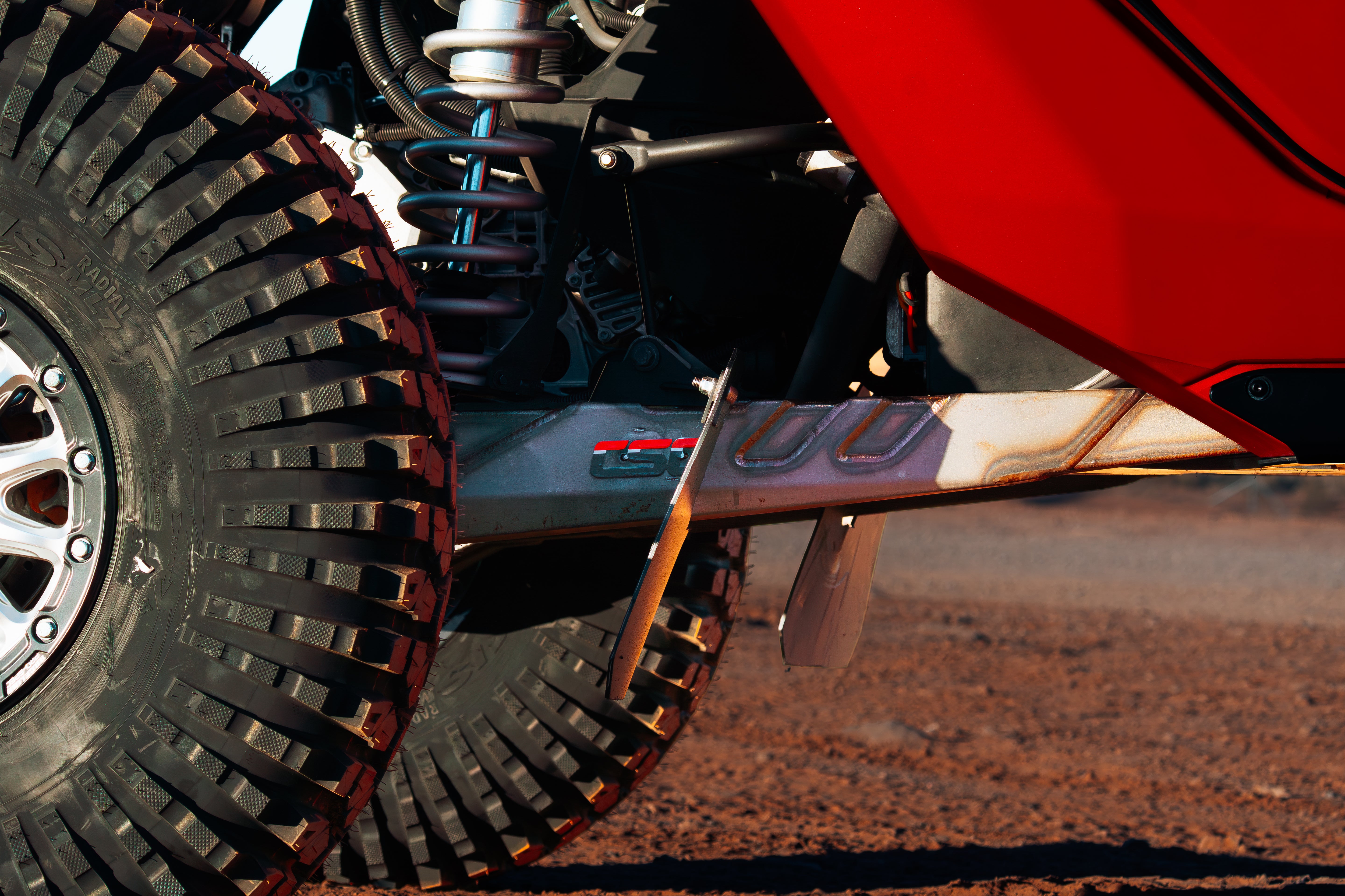 Maverick X3 XRS Lower Shock Mount Full Suspension Kit