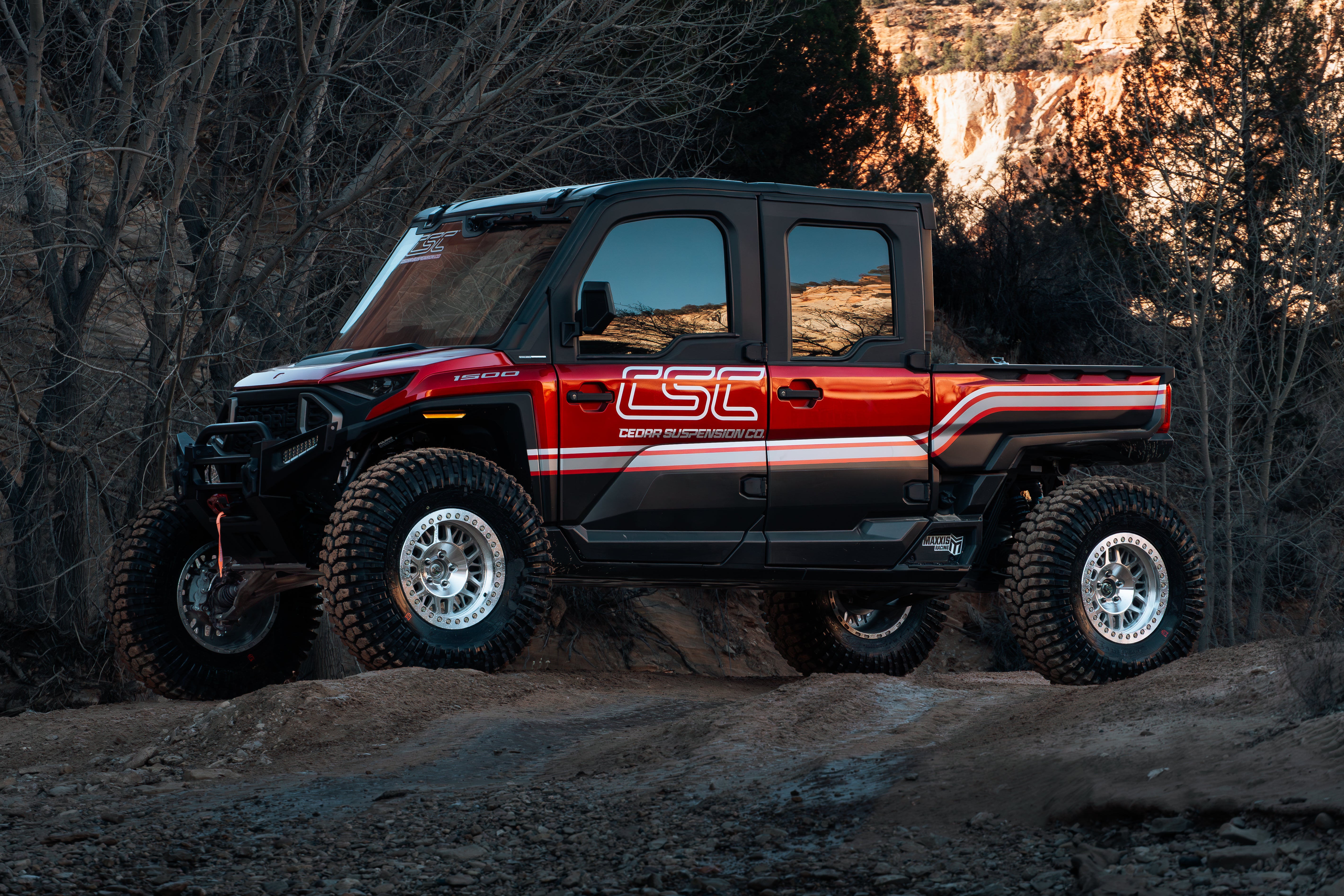 Polaris Ranger XD 1500 72" Mid Travel Suspension Kit