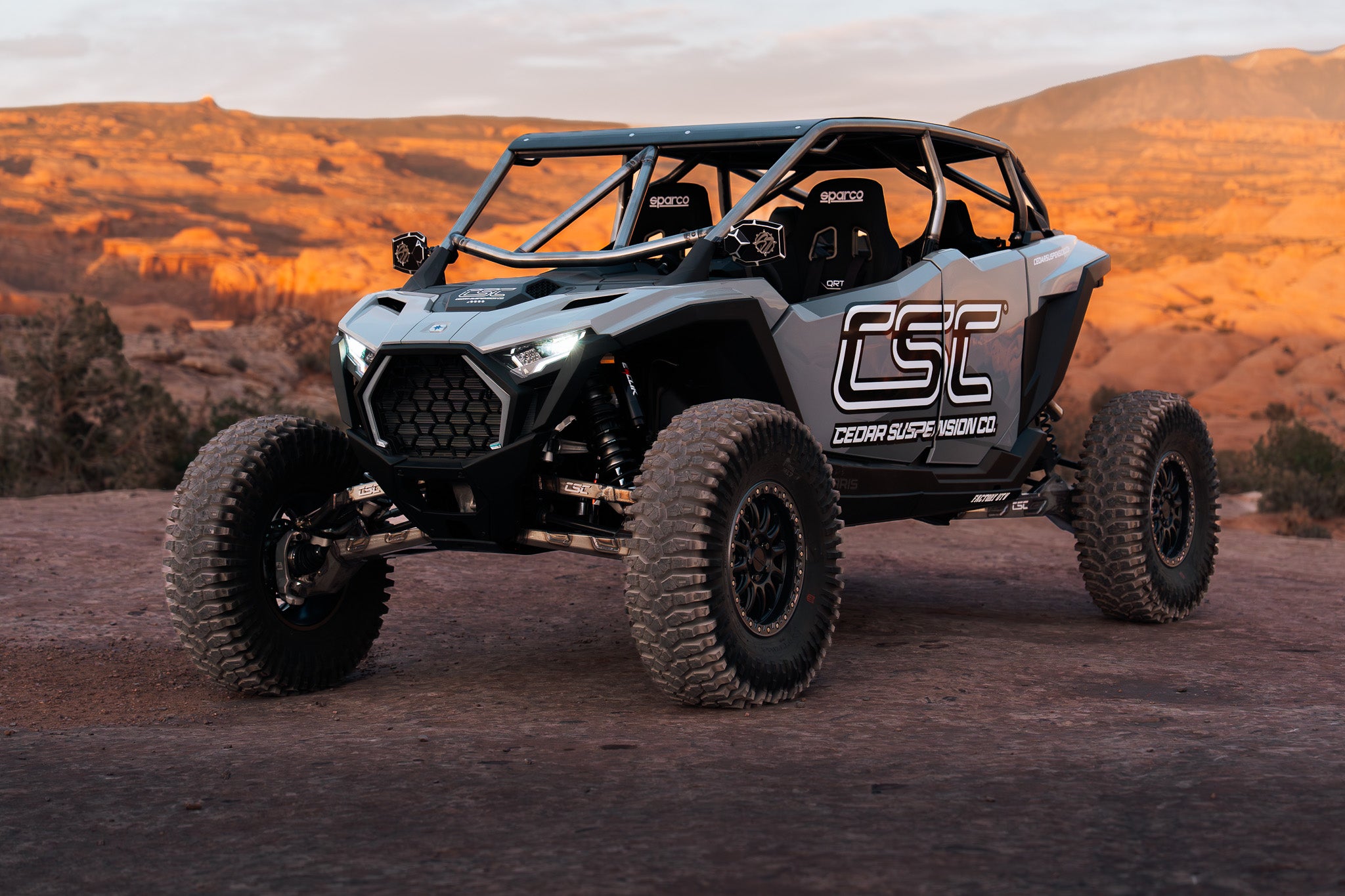 Polaris Pro S Rock Series Complete Suspension Kit