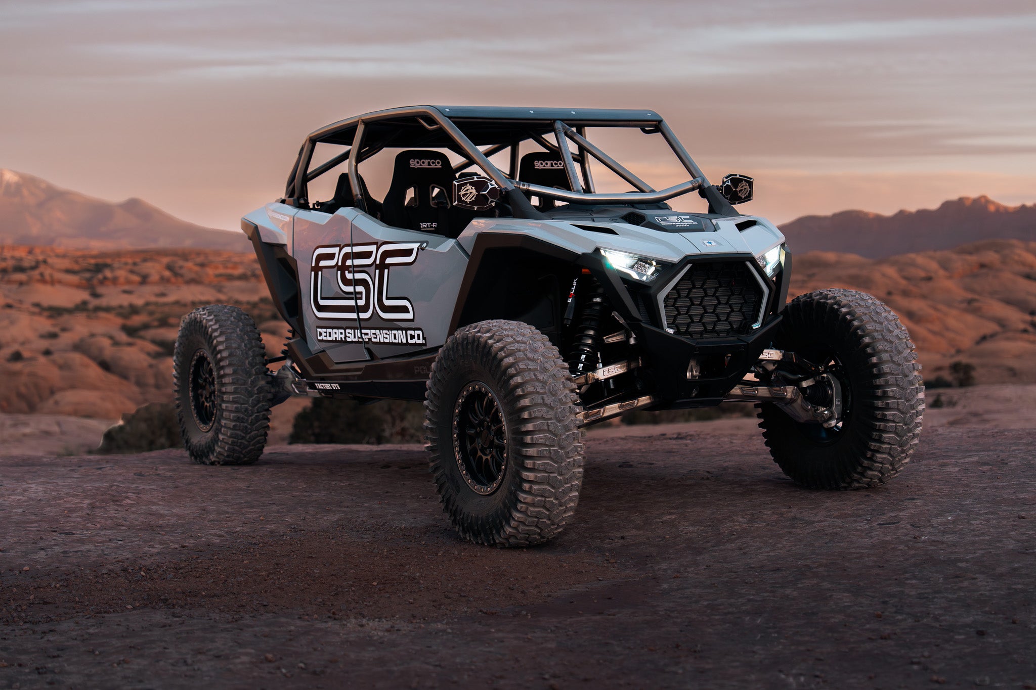 Polaris Pro S Rock Series Complete Suspension Kit