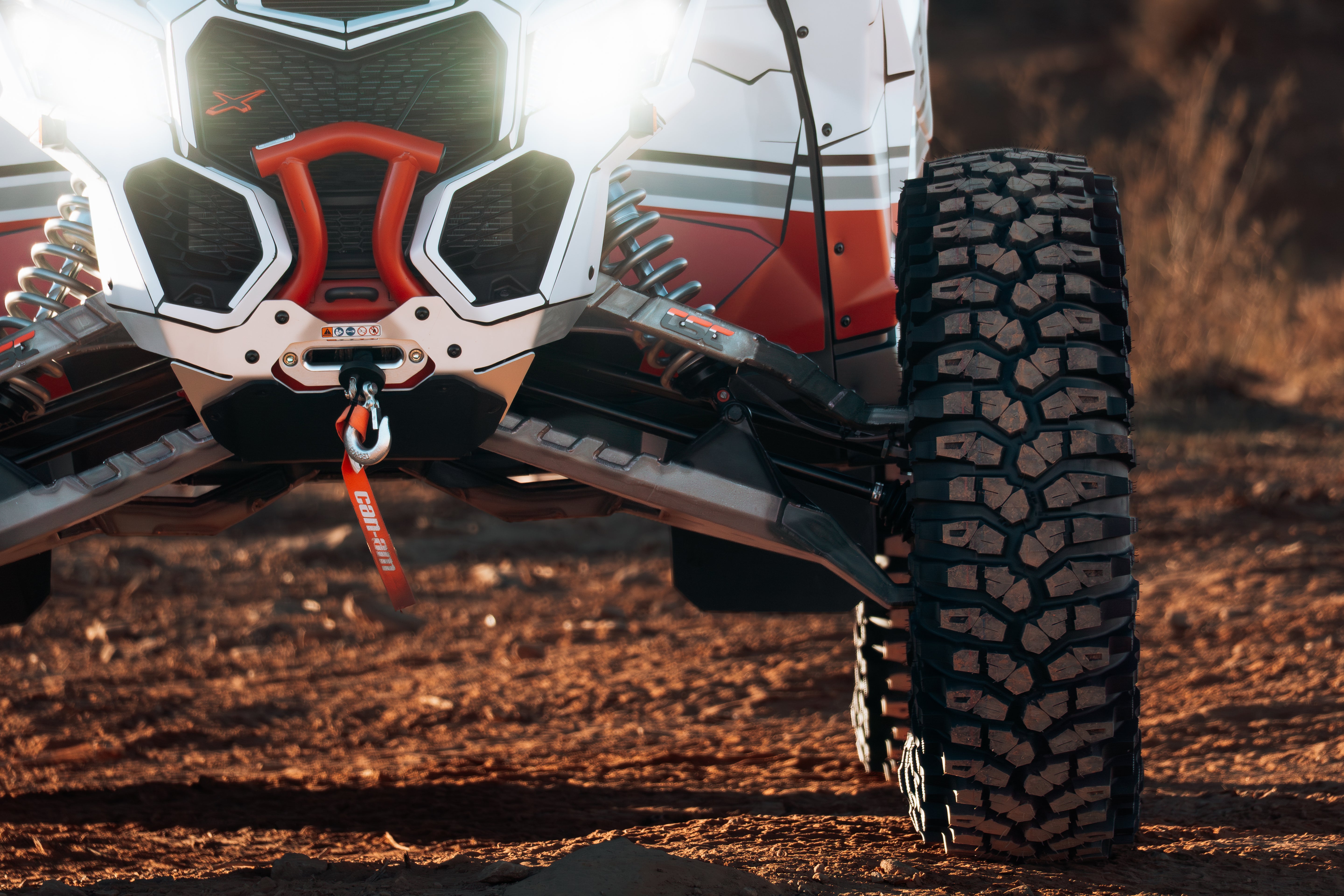 Maverick X3 XRS Lower Shock Mount Front A-Arms