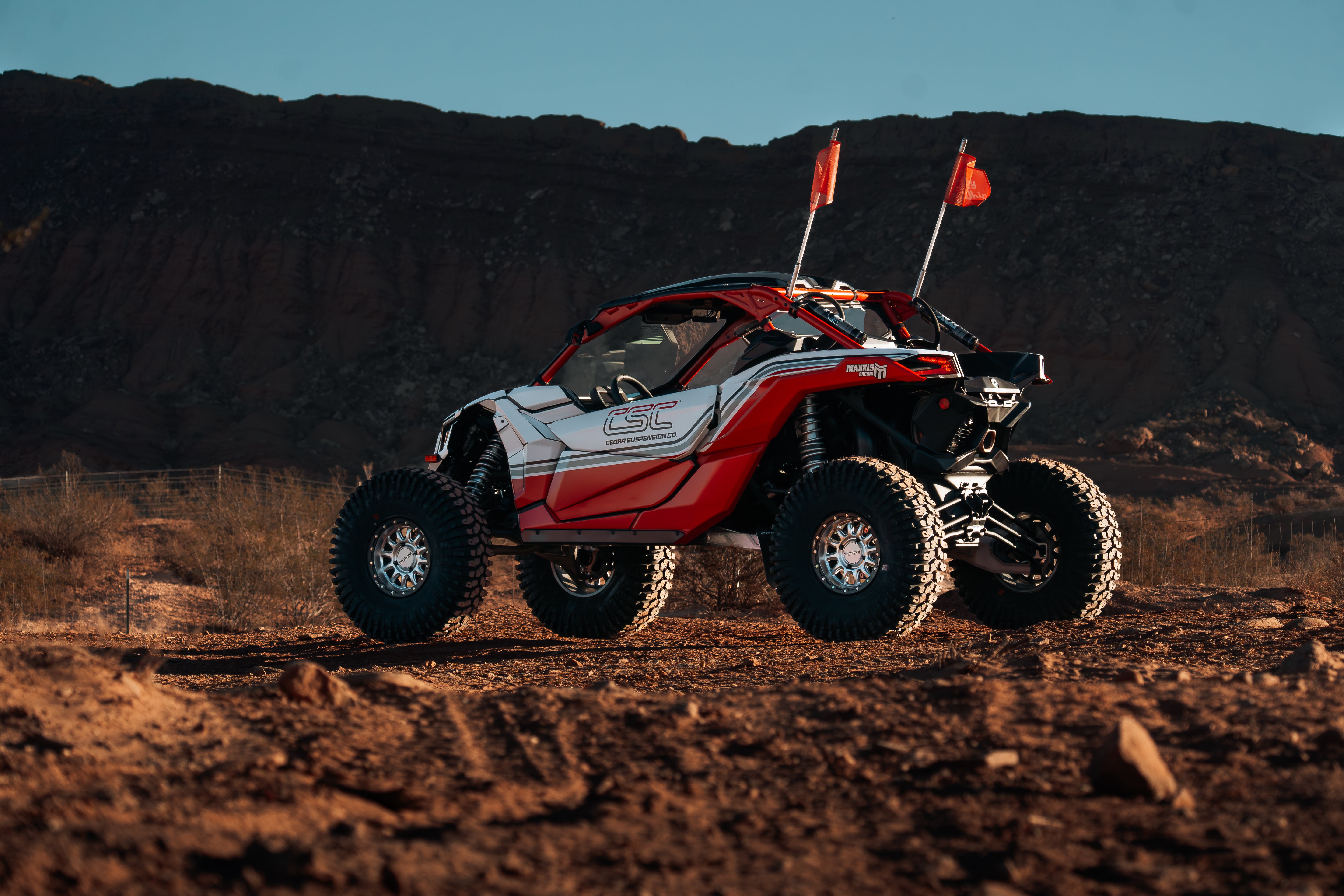 Maverick X3 XRS Lower Shock Mount Full Suspension Kit