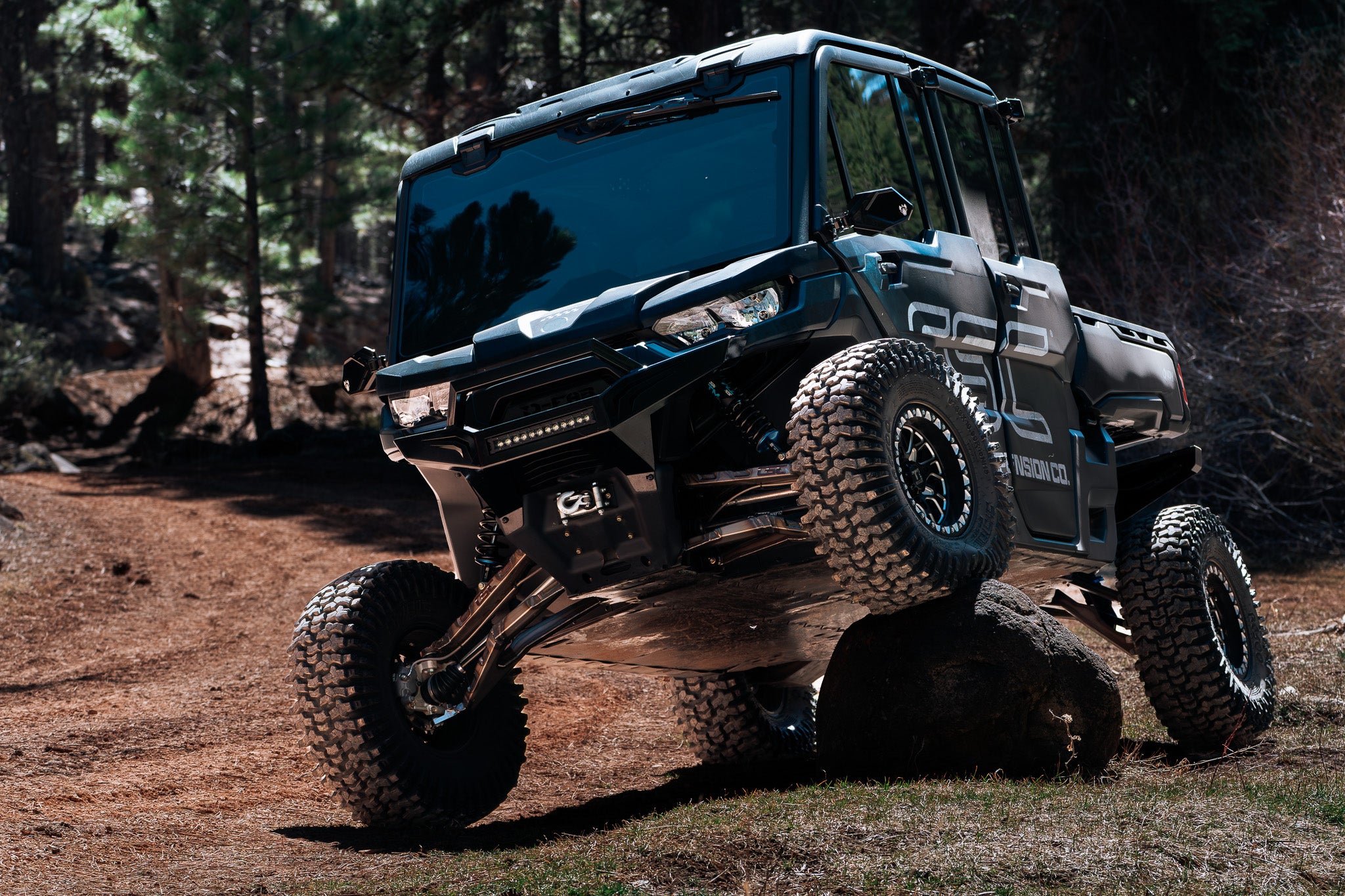 Can-Am Defender HD10 Mid Travel Suspension Kit